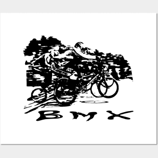 bmx Posters and Art